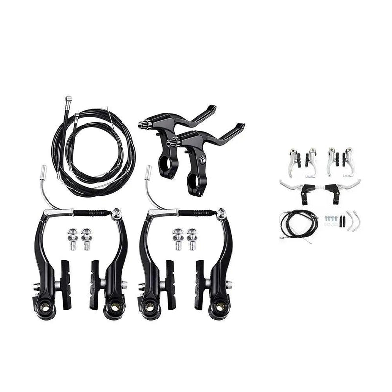 Lightweight Bike V-Type Brake Set Includes Calipers Levers Cables Bicycle Accessories For Mountain Bikes Road Bikes Dropship - Loja Winner