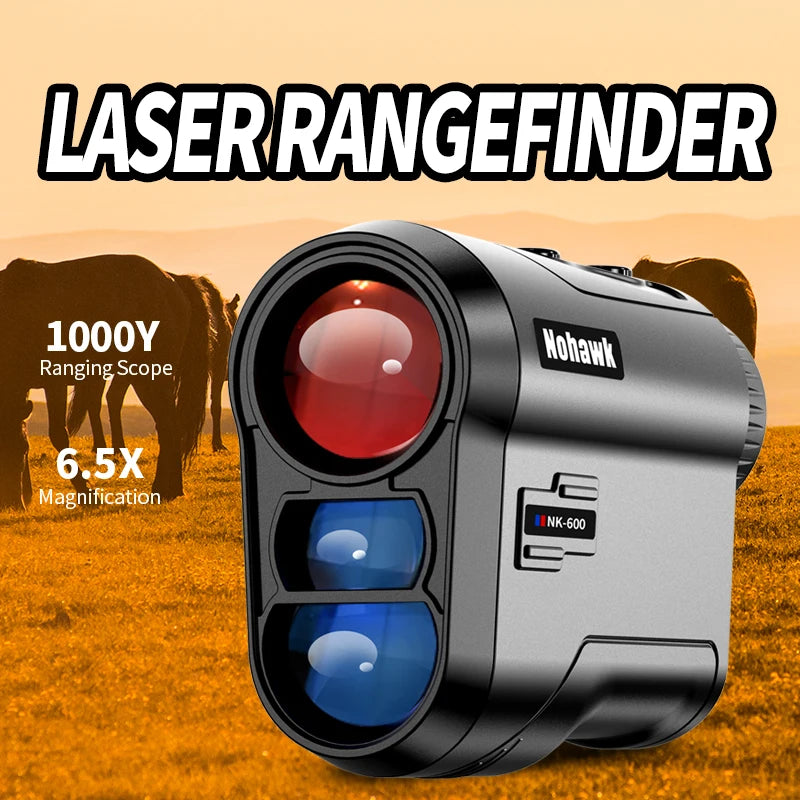 Nohawk NK Multifunct Laser Rangefinder Hunting Outdoor Golf Range Finder with Slope Adjusted Distance Meter Monoculars дальномер - Loja Winner