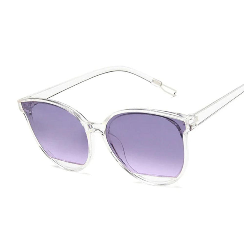 New Arrival 2024 Fashion Sunglasses Women Vintage Metal Mirror Classic Vintage Sun Glasses Female Oculos De Sol Feminino UV400 - Loja Winner