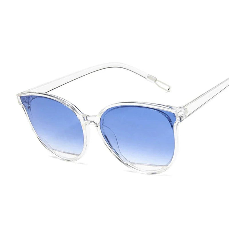 New Arrival 2024 Fashion Sunglasses Women Vintage Metal Mirror Classic Vintage Sun Glasses Female Oculos De Sol Feminino UV400 - Loja Winner