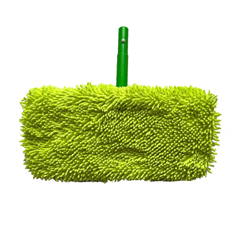 Thickened Elastic Band Flat Mop Cloth Coral Fleece/Microfiber/Chenille Replacement Rotary Mop Cleaning Pad Household Tools - Loja Winner