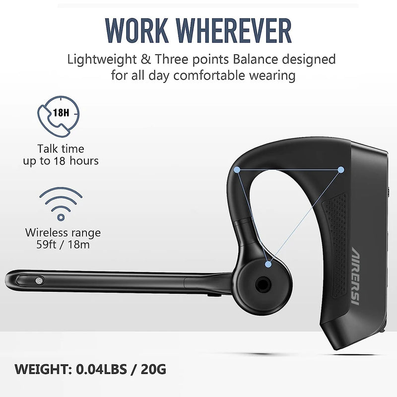 Newest Wireless Earphones Bluetooth 5.3 Headset CVC8 Dual Mic Noise Cancelling Headphones With Charging Box For All Smart Phones - Loja Winner