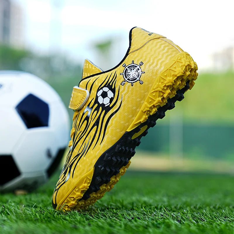 Messi Soccer shoes kids Wholesale Deals Football Boots Futsal Training Children chuteira society Sports Sneakers Unisex shoes - Loja Winner