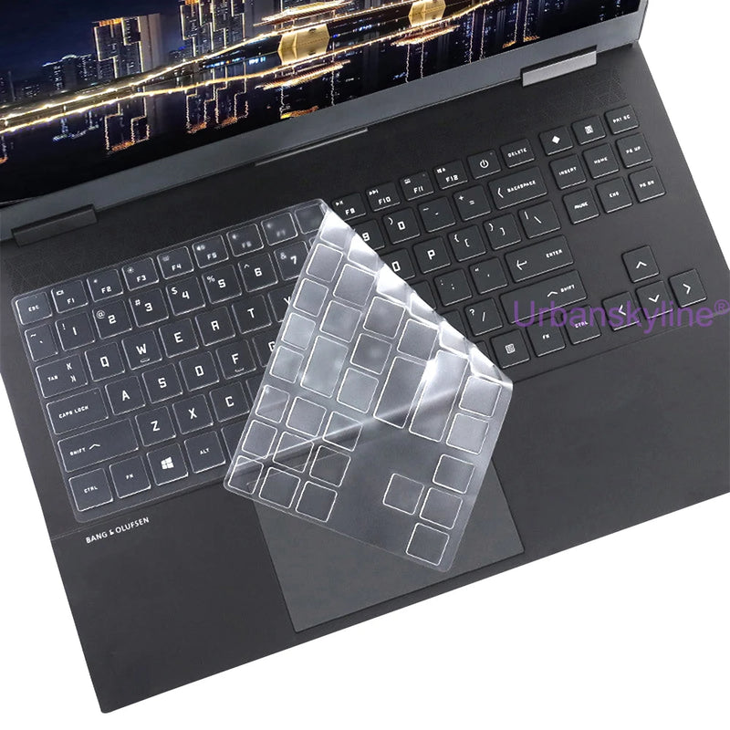 Keyboard Cover for HP Omen Transcend Slim 16 16t 16z 16-wd 16-wf xd xf 16-u 16-c 16-k 16-n Gaming Silicone Protector Skin Case - Loja Winner