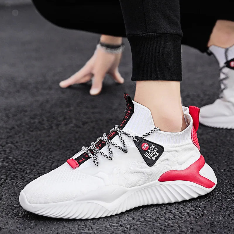 Fashion Men's Casual Shoes Comfort Men's Sneakers 2023 Male High Quality Breathable Platform Shoes Running Shoes Tenis Masculino - Loja Winner