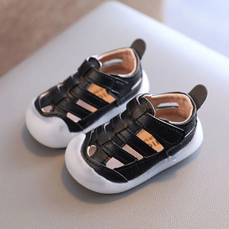 Kids Shoes Girls' /Boys' Sandals 2023 Summer Infants' Soft Sole Walking Shoes Anti Slip Boys Beach Shoes Baby Sandals босоножки